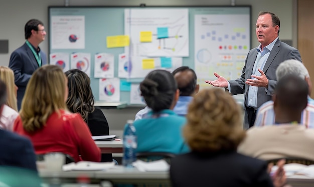 Construction project cost tracking documents and job site blueprints spread across a work table